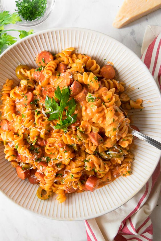 Macarrão de panela de pressão